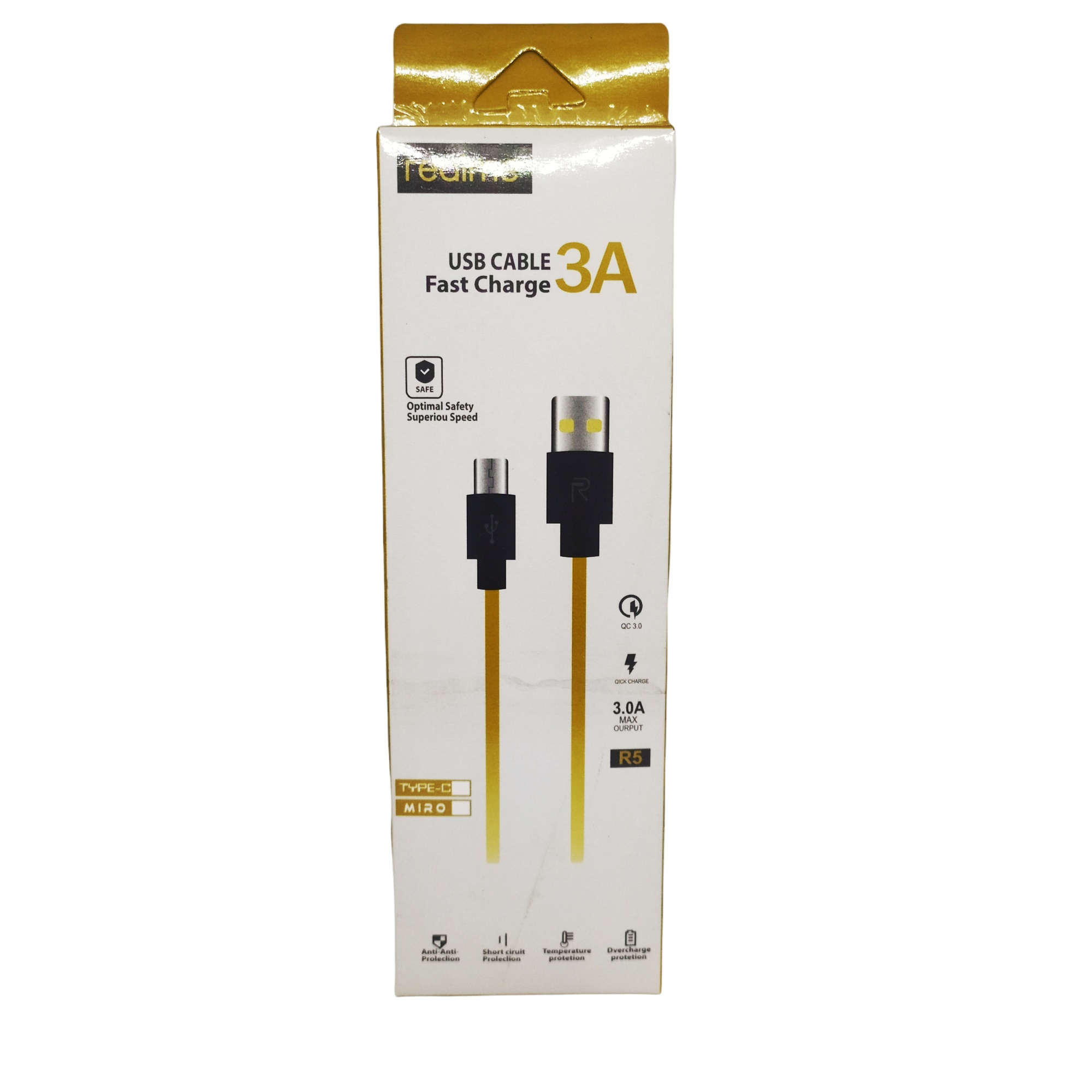 Realme 3A Fast Charging Cable