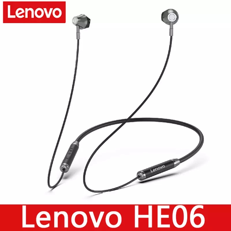 lenovo he06 neckband bluetooth headset