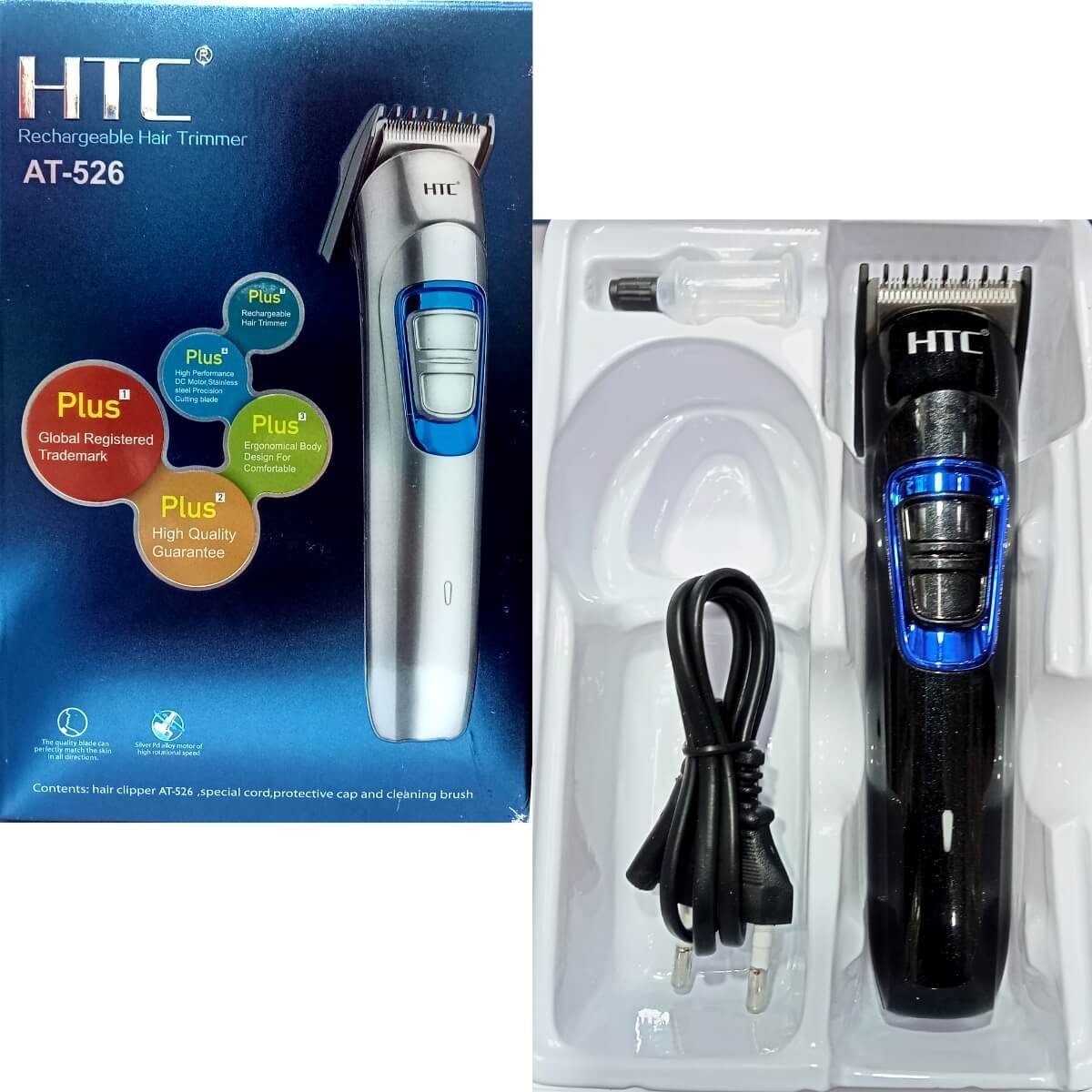 Buy Best Quality HTC AT522 Rechargeable Trimmer Price in Bangladesh